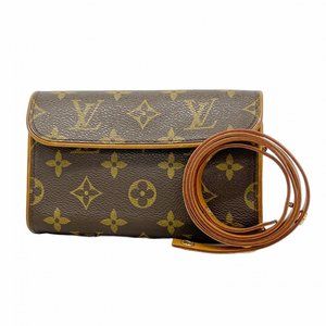 LOUIS VUITTON Brown Monogram Fanny Pack